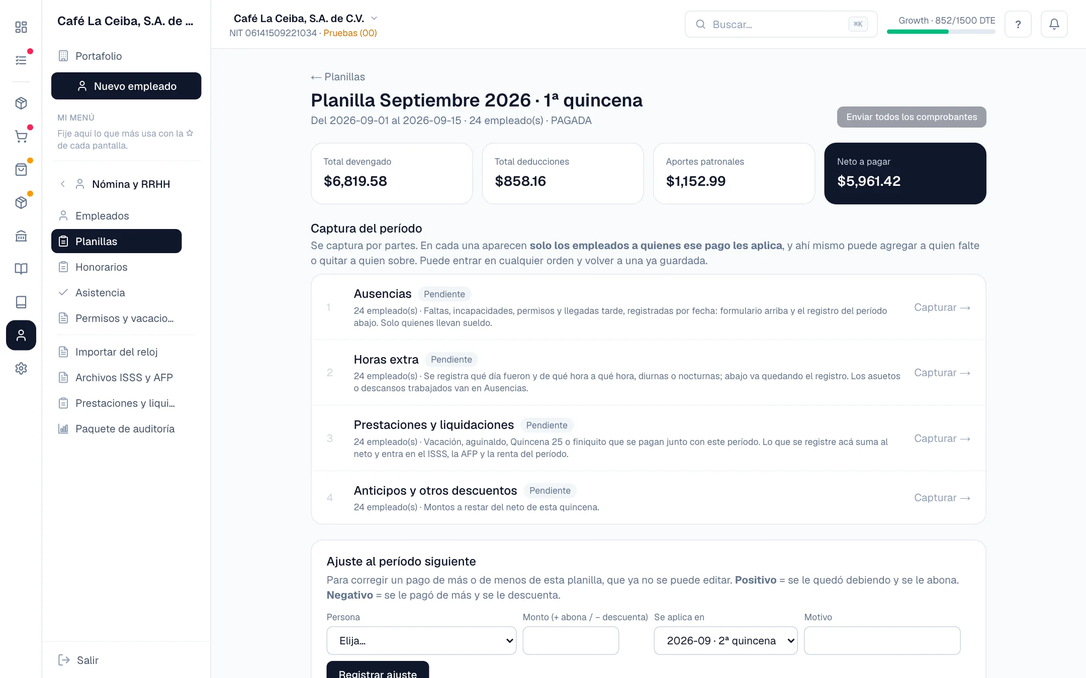 Planilla